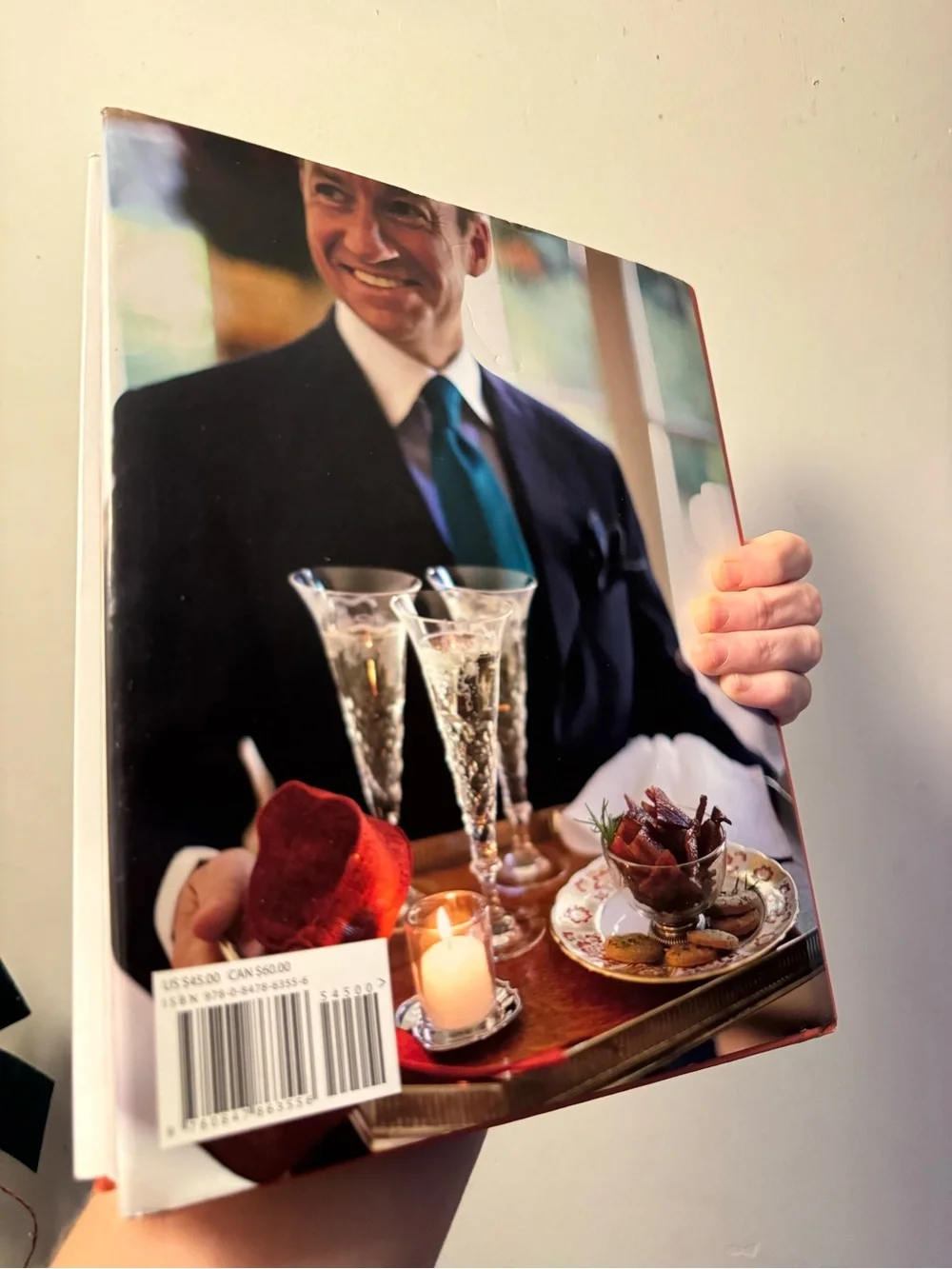 The Art of the Host by - Orange Hardcover Entertaining Cookbook